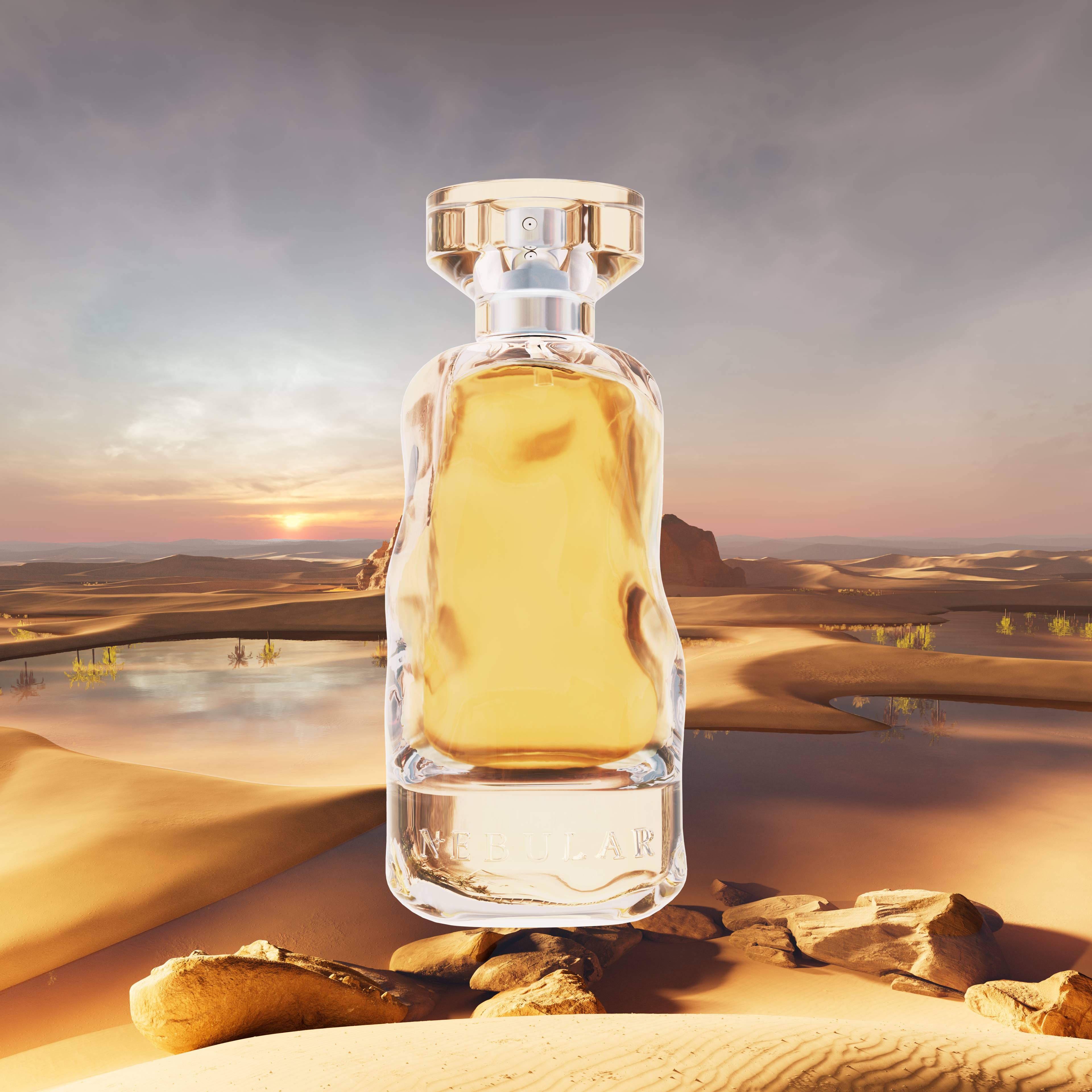 Aurora Nebular Perfumes 100ml Bottle in Desert World